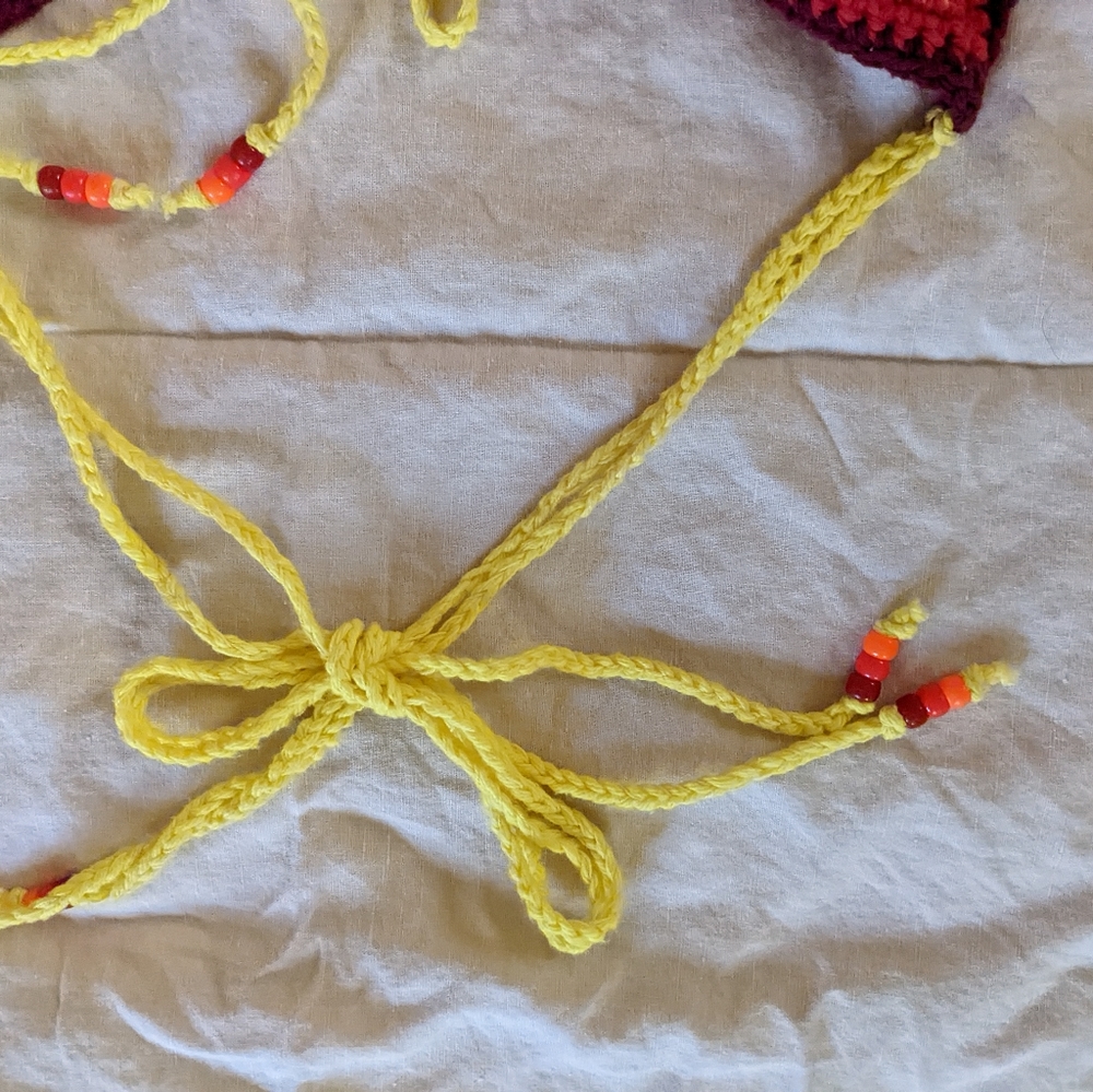 OOAK Handmade Crochet Bikini, "Knit-For-Tat" brand - Picture 7 of 16